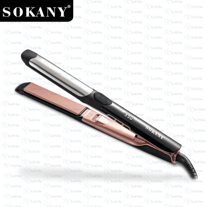 Sokany Hair Straightener With Rapid Heating And Auto - Off Protection - TechVibe