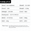 Sokany Hair Straightener With Rapid Heating And Auto - Off Protection - TechVibe