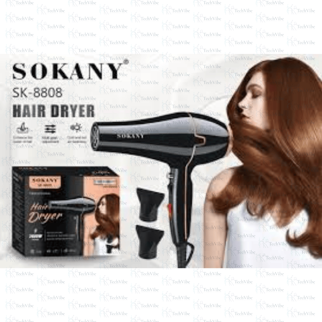Sokany Hot And Cool Hair Dryer. - TechVibe