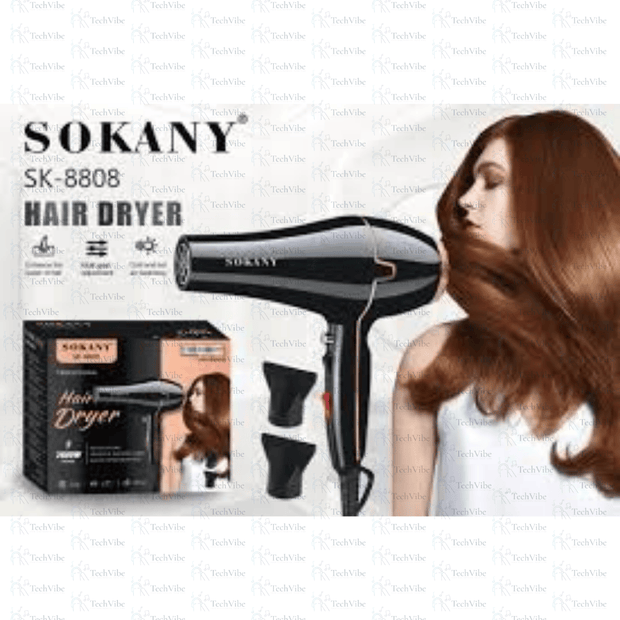 Sokany Hot And Cool Hair Dryer. - TechVibe