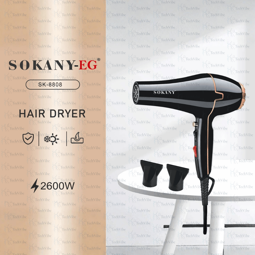 Sokany Hot And Cool Hair Dryer. - TechVibe