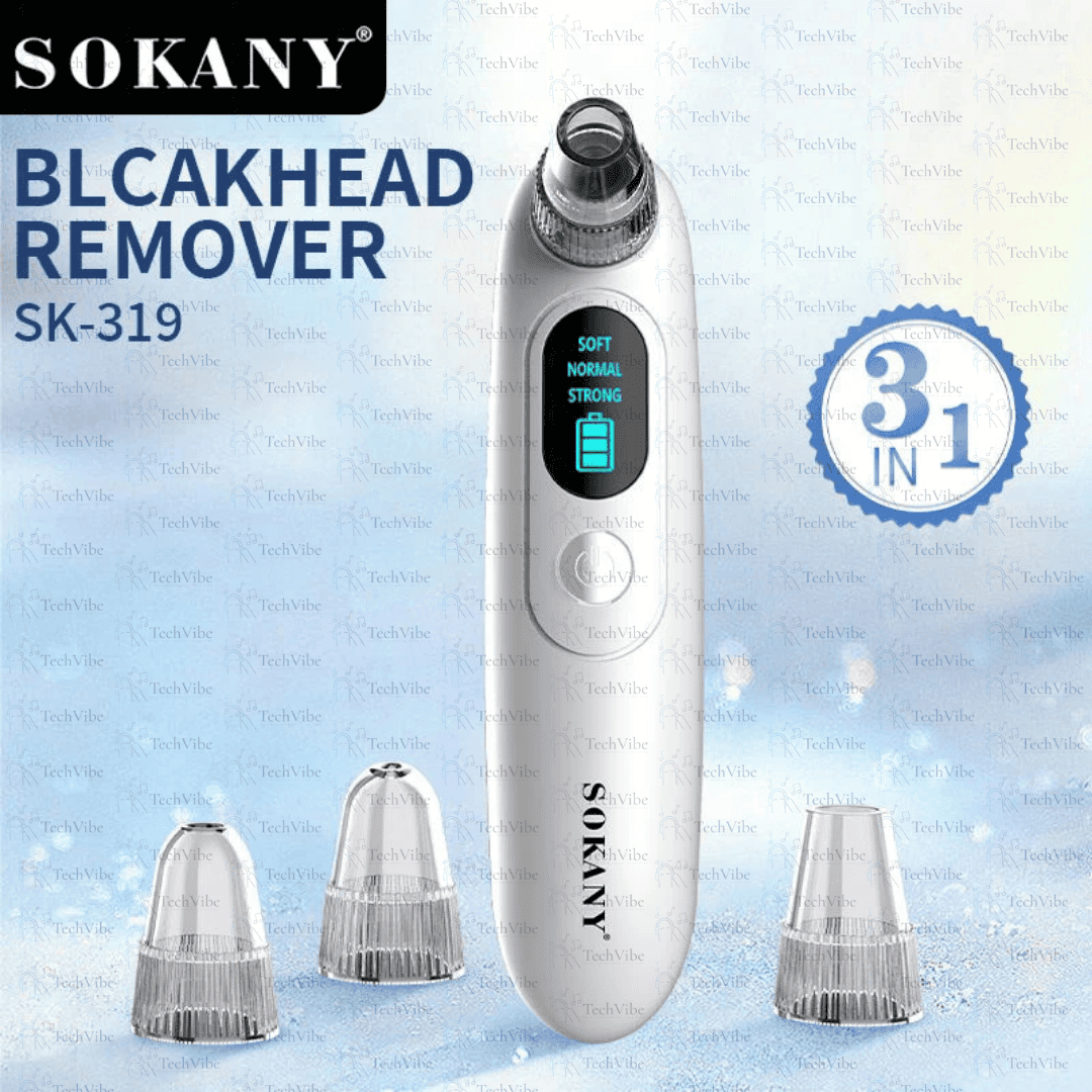 Sokany Multi - Skin Usb Blackhead Remover With Real - Time Power Monitoring - TechVibe