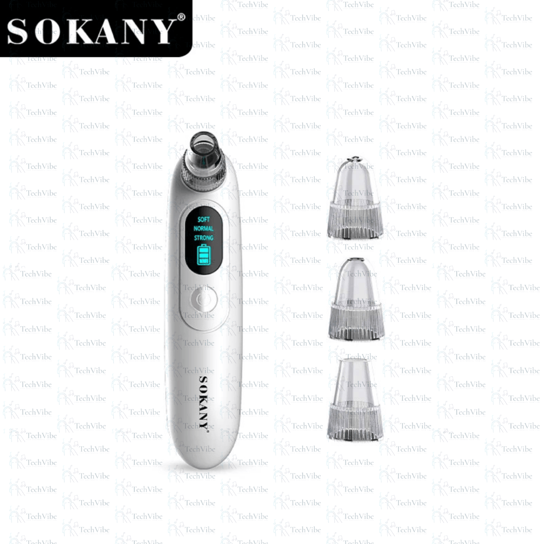 Sokany Multi - Skin Usb Blackhead Remover With Real - Time Power Monitoring - TechVibe