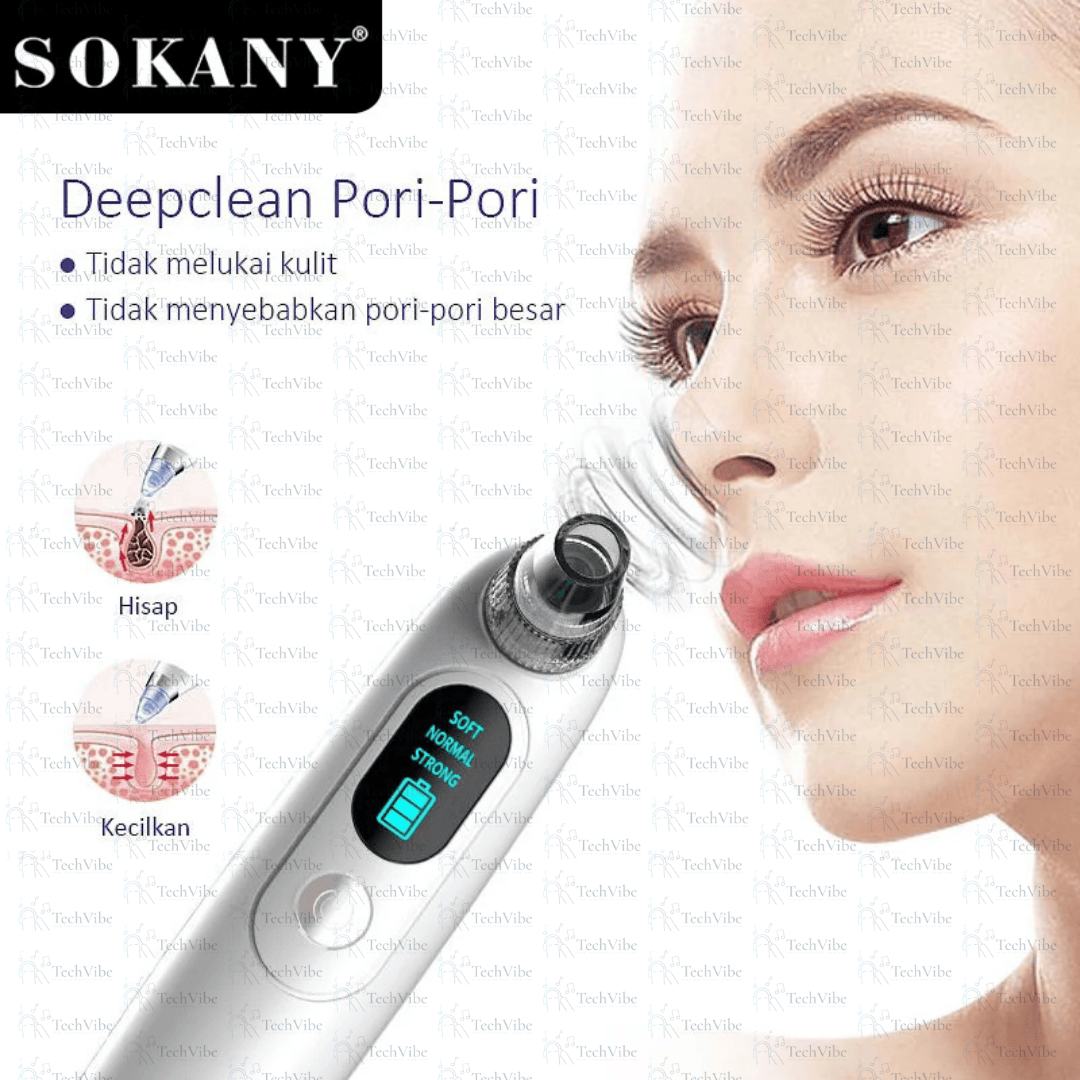 Sokany Multi - Skin Usb Blackhead Remover With Real - Time Power Monitoring - TechVibe
