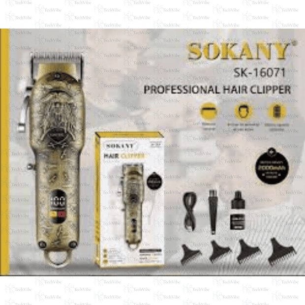 Sokany Professional Hair Clipper - TechVibe