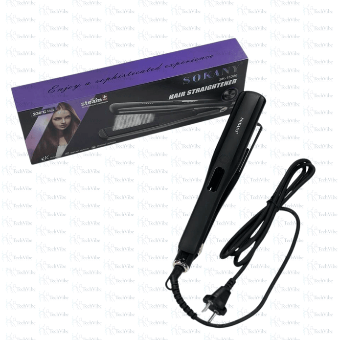 Sokany Steam Hair Straightener - TechVibe