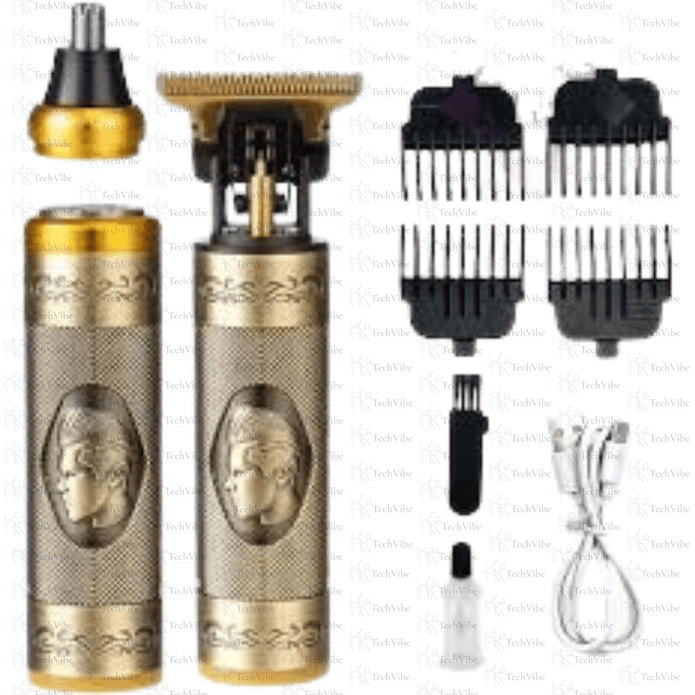 Sokany Usb 3 - In - 1 Mens Professional Beard Hair Trimming Set - TechVibe