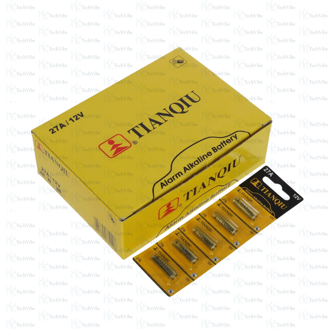 Tianqiu 27A/12V ALKALINE BATTERY - TechVibe