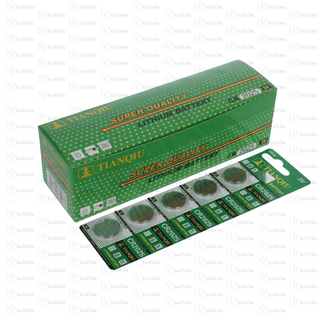 Tianqiu Cr2025 Lithium 3V Remote Control Toy Dry Button Cell Battery - TechVibe