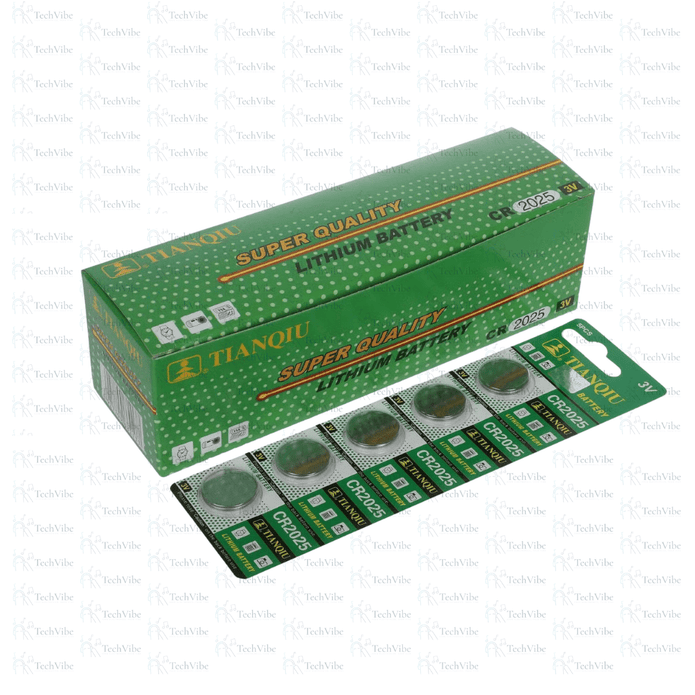 Tianqiu Cr2025 Lithium 3V Remote Control Toy Dry Button Cell Battery - TechVibe