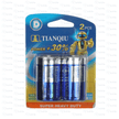 Tianqiu Size D Carbon Zinc 1.5V Cell Dry Battery R20 Heavy Duty - TechVibe