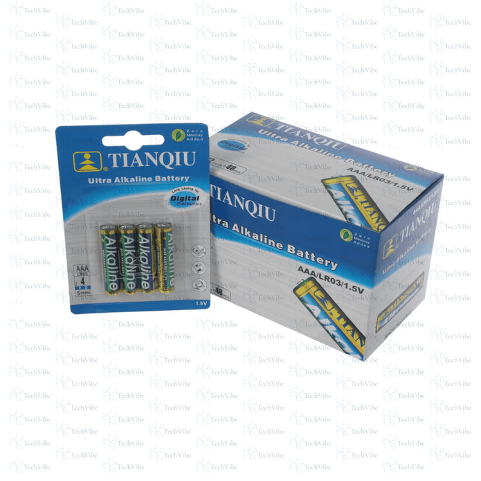Tianqiu Ultra Alkaline AAA LR03 Battery - TechVibe