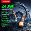 Tranyoo 4 - In - 1 Braided Fast Charging Data Cable - TechVibe