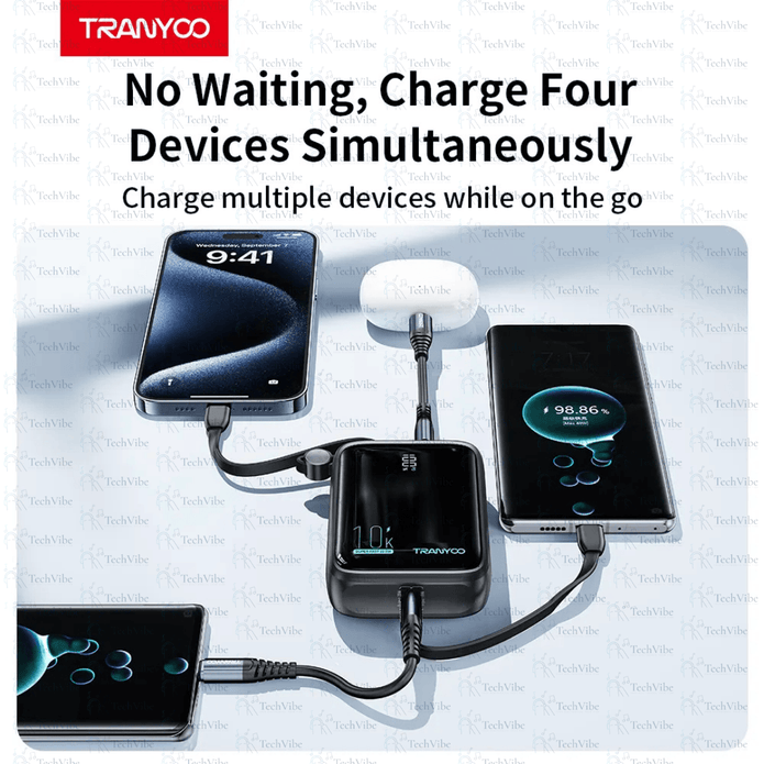 Tranyoo Fast Charging Power Bank - TechVibe
