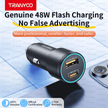 Tranyoo Qc5.0+Pd Metal Car Charger - TechVibe