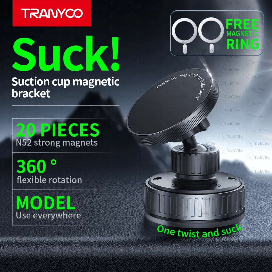 Tranyoo Rotatable Car Phone Holder - TechVibe