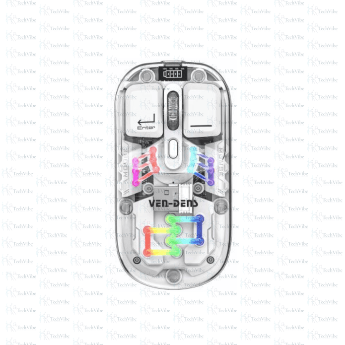 Ven - Dens 2.4Ghz + Bt Mouse - TechVibe