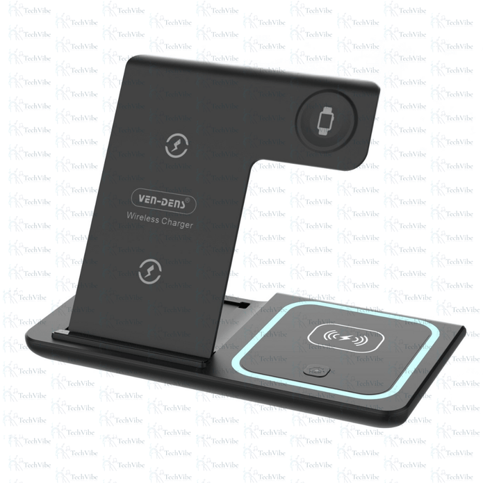 Ven - Dens 3 In 1 Wireless Charger - TechVibe