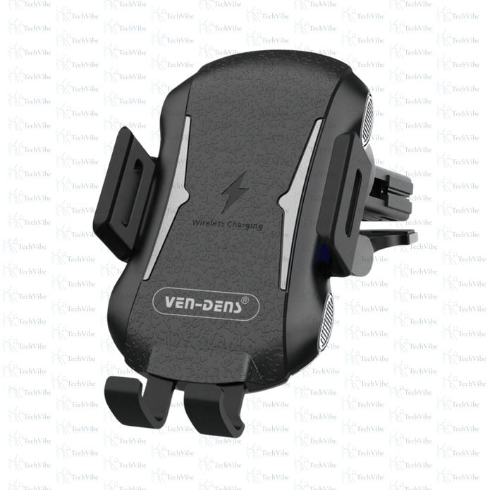 Ven - Dens Car Phone Holder With Wireless Charger - TechVibe