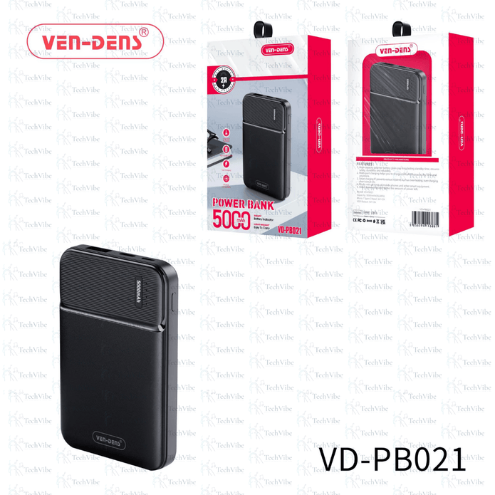 Ven - Dens Power Bank 5000Mah - TechVibe
