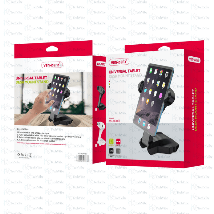 Ven - Dens Tablet Desk Mount Stand - TechVibe