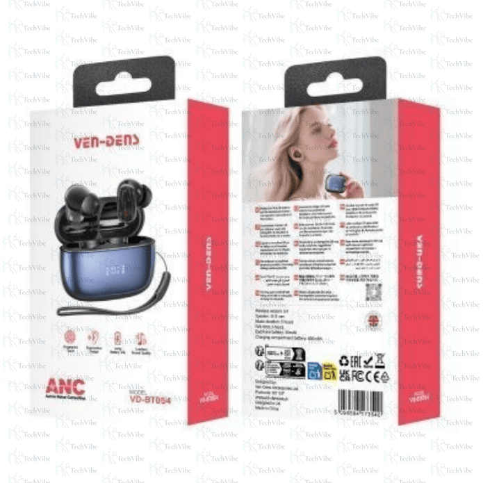 Ven - Dens True Wireless Stereo Earphones Bluetooth 5.4 Earbuds - TechVibe