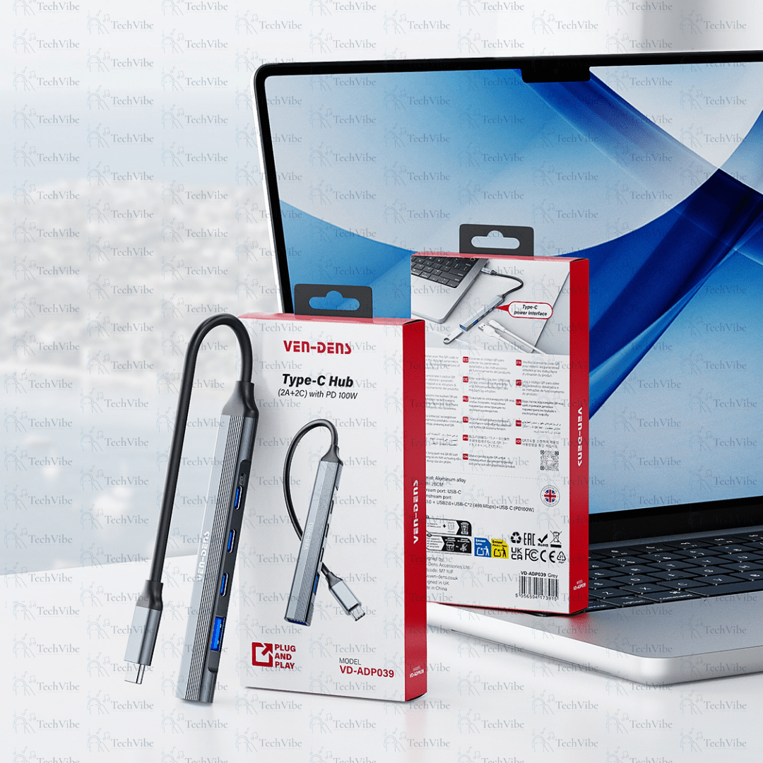 Ven - Dens Type - C Hub - TechVibe