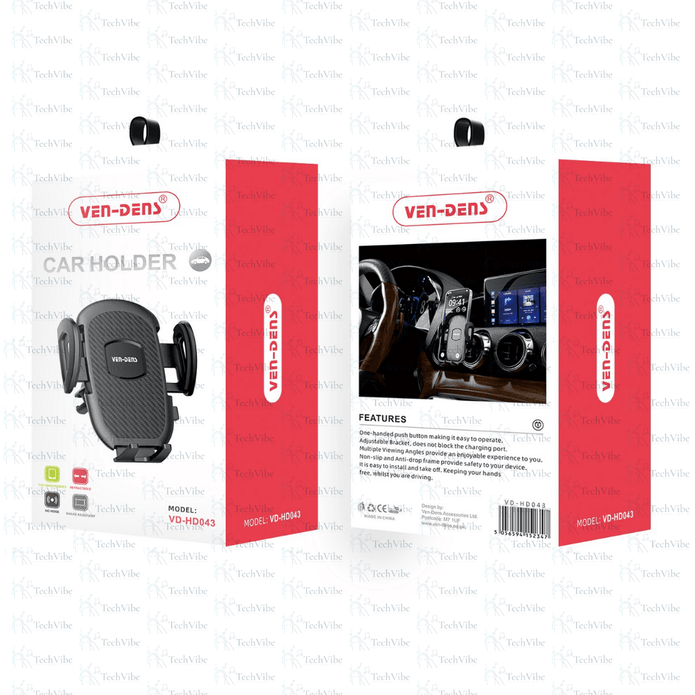 Ven - Dens Universal Compatibility Car Holder - TechVibe