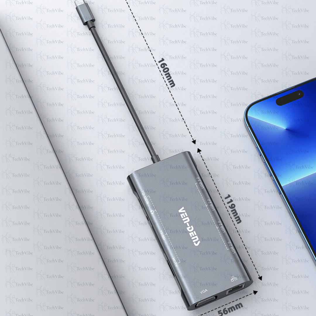 Ven - Dens Usb - C Multi - Function Docking Station - TechVibe