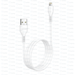 Ven - Dens Usb To Lightning Charging Cable 2.4A White (3 Metre) - TechVibe