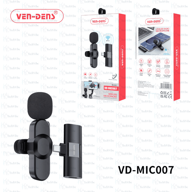 Ven - Dens Wireless Microphone Type C Plug - TechVibe