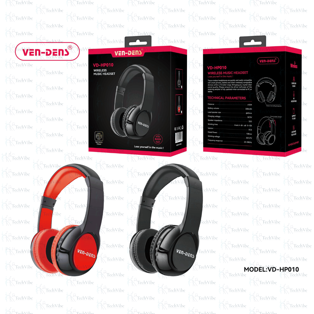 Ven - Dens Wireless Music Headset - TechVibe