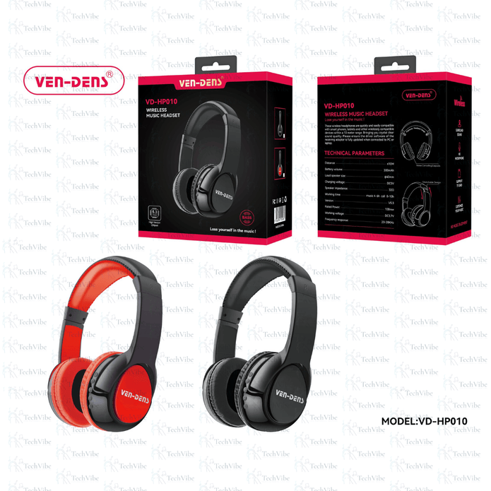 Ven - Dens Wireless Music Headset - TechVibe