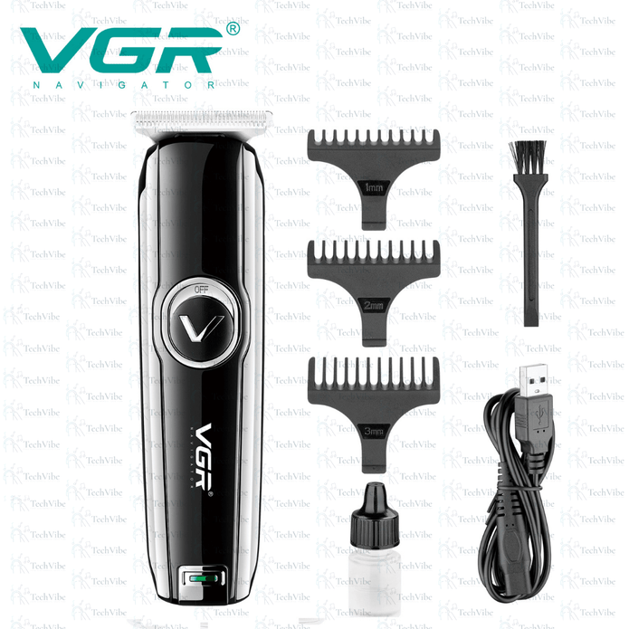 VGR Professional Electric Hair Cutter For Men, Wireless Hair Cutting Machine, Rechargeable - TechVibe