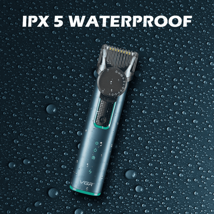VGR Professional Hair Trimmer | Waterproof T - Blade Clipper For Men - TechVibe