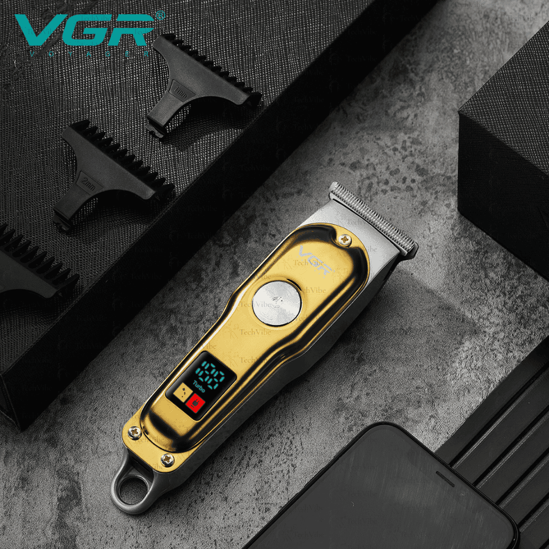 VGR Professional Multipurpose Beard And Hair Trimmer Electric Shaver Usb Charging Engraving Electric Machine - TechVibe