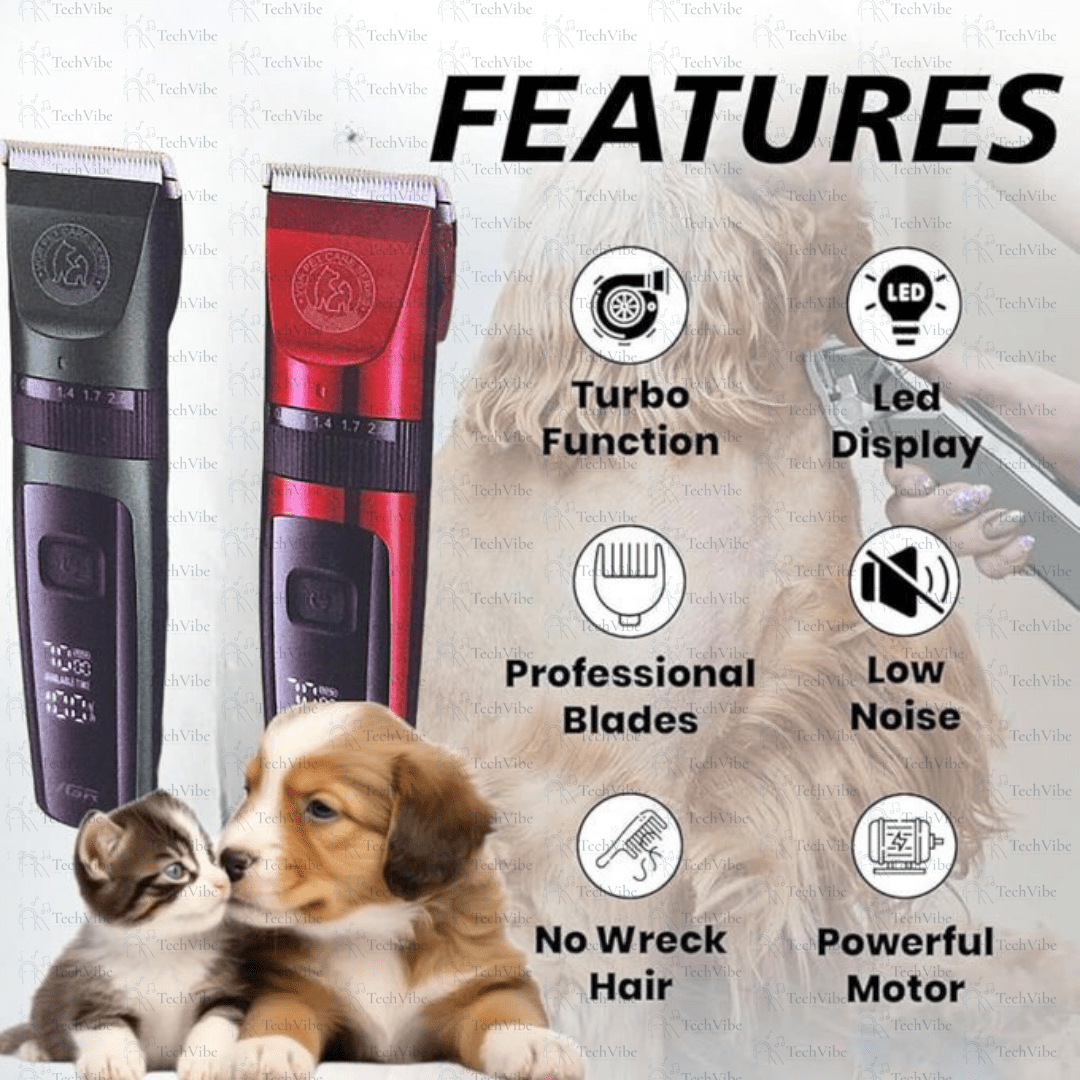VGR Professional Pet Trimmer - TechVibe
