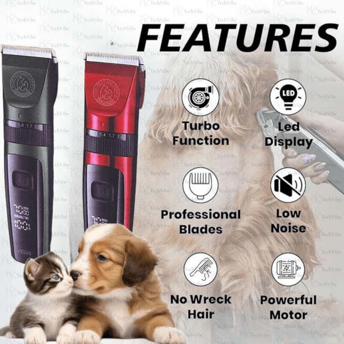 VGR Professional Pet Trimmer - TechVibe