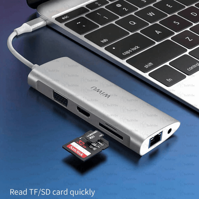 WIWU Alpha 11 In 1 Converter - TechVibe