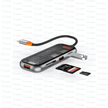 WIWU Transparent 5 In 1 Cyber Usb - C Hub - TechVibe